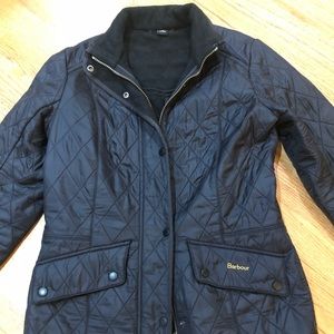 Barbour Cavalry Polarquilt Jacket- Black